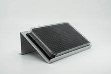 Load image into Gallery viewer, a photo of Insphero&#39;s 384 well plate placed onto of a tilting stand